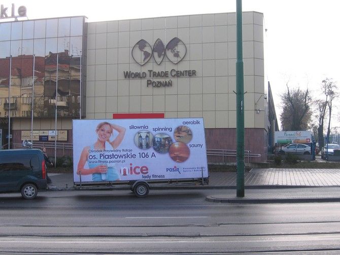 Billboardy dla klubu fitness w Poznaniu